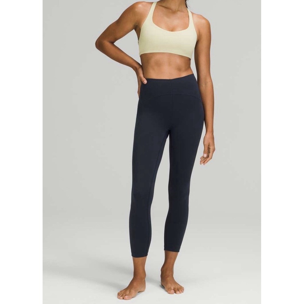 Lululemon Instill High-Rise Tight Womens 6 Navy Blue High Rise Leggings LW5DJTS